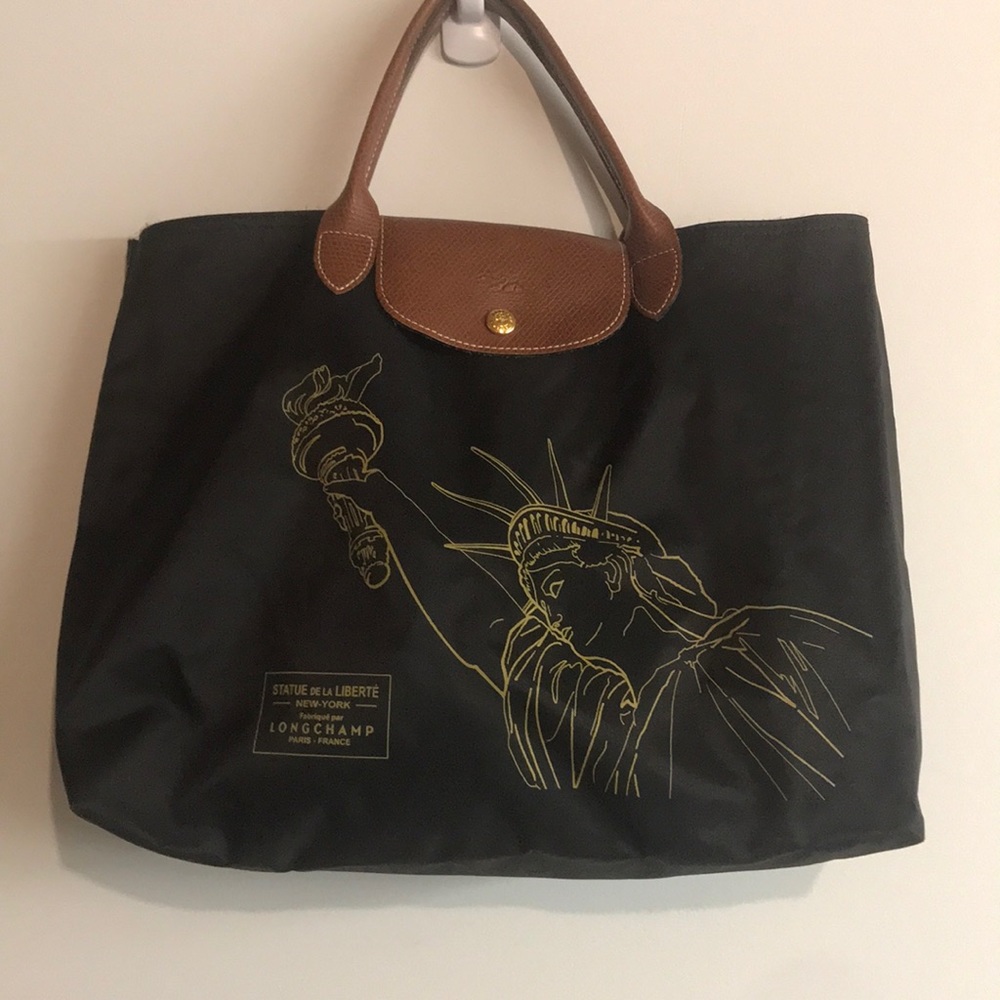 Longchamp Statue of Liberty Tote